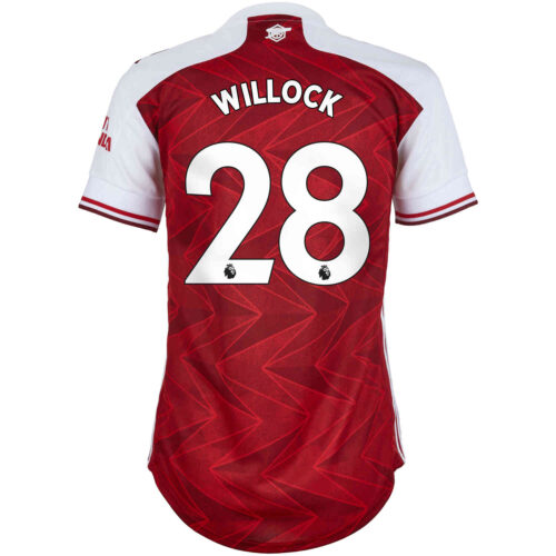 2020/21 Womens adidas Joe Willock Arsenal Home Jersey
