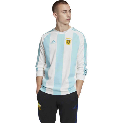 adidas Argentina L/S Retro Jersey – White