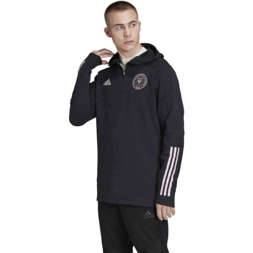 adidas Inter Miami Travel Jacket – Black/Clear Pink