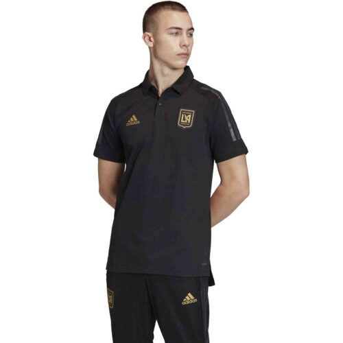 adidas LAFC Polo – Black/Carbon