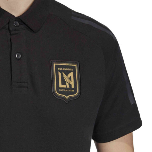 adidas LAFC Polo – Black/Carbon