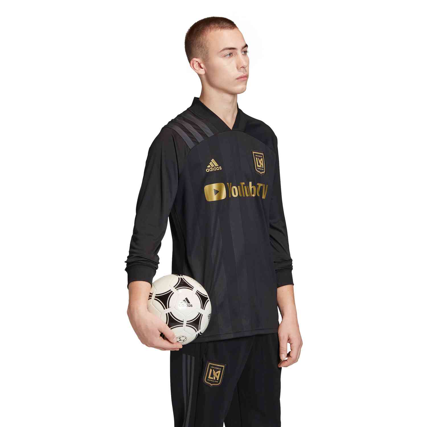 2020 adidas LAFC L/S Home Jersey - SoccerPro