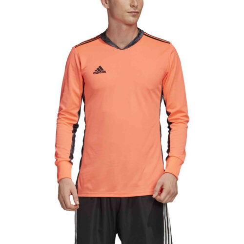 adidas adipro 20 L/S Goalkeeper Jersey – Signal Coral/Black