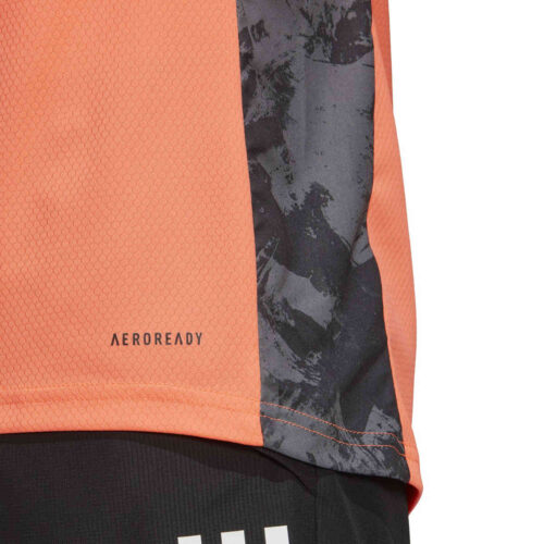 adidas adipro 20 L/S Goalkeeper Jersey – Signal Coral/Black