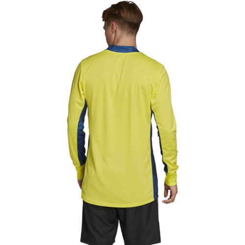 adidas adipro 20 L/S Goalkeeper Jersey – Shock Yellow/Team Navy Blue