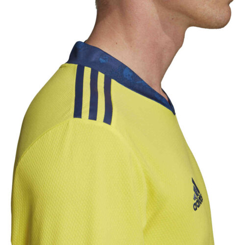 adidas adipro 20 L/S Goalkeeper Jersey – Shock Yellow/Team Navy Blue