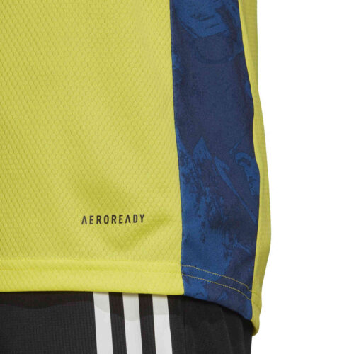 adidas adipro 20 L/S Goalkeeper Jersey – Shock Yellow/Team Navy Blue