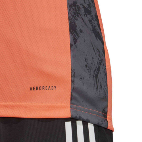 adidas adipro 20 S/S Goalkeeper Jersey – Signal Coral/Black