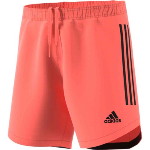 adidas Condivo 20 Team Goalkeeper Shorts – Signal Coral/Black