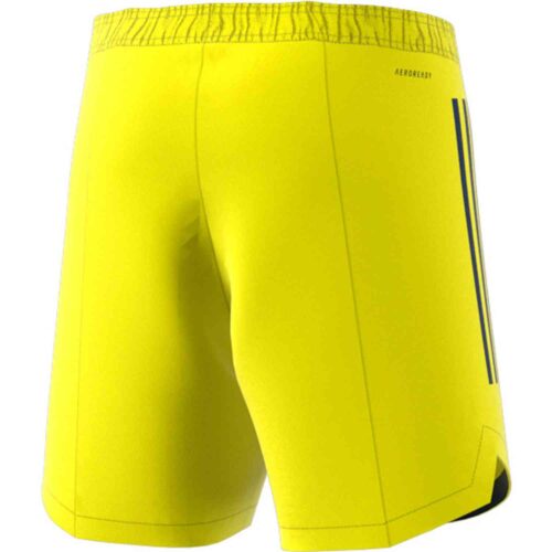 adidas Condivo 20 Team Goalkeeper Shorts – Shock Yellow/Team Navy Blue