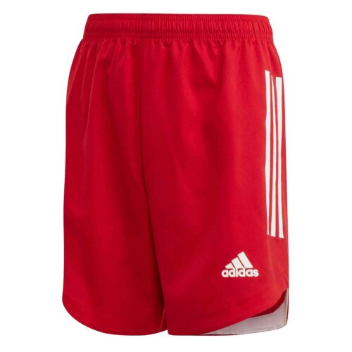 Kids adidas Condivo 20 Shorts – Team Power Red/White