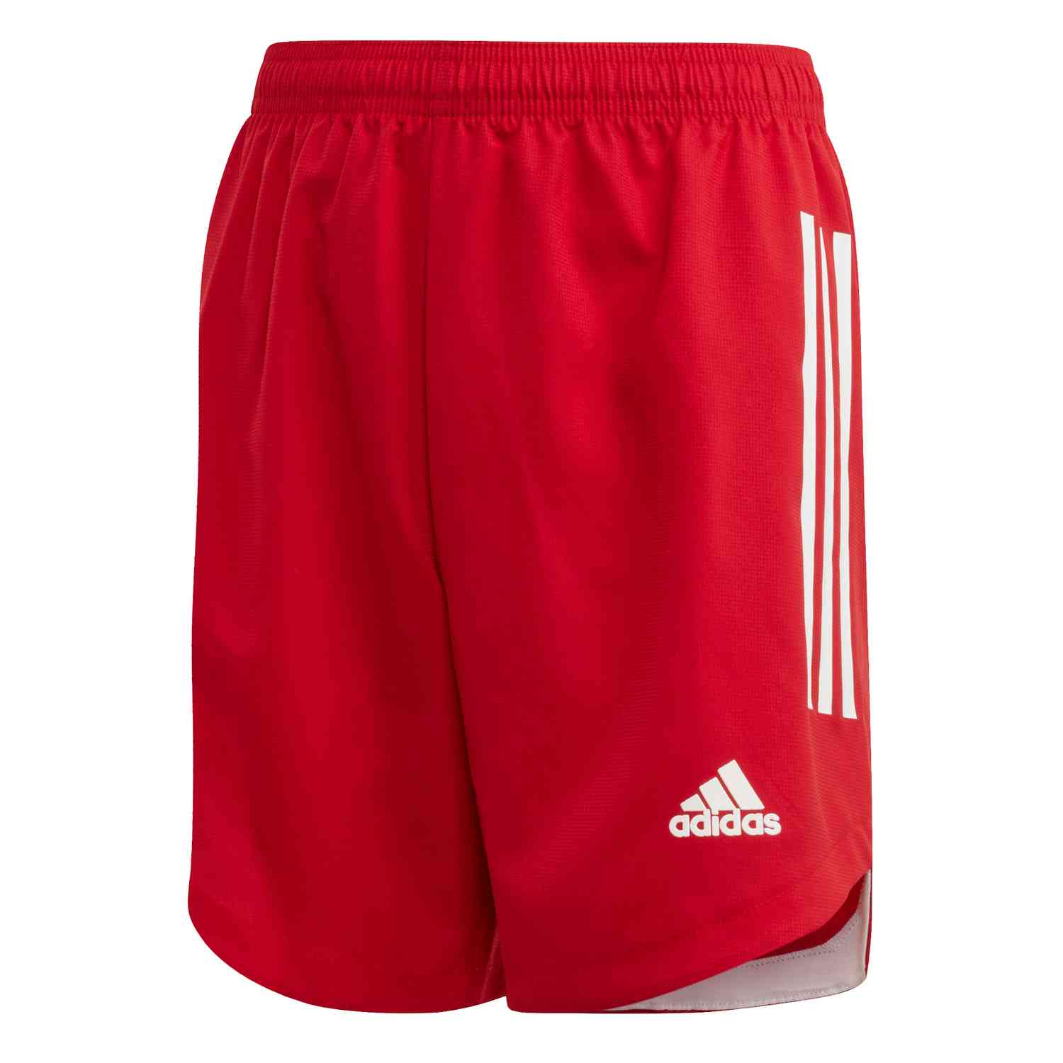 Kids adidas Condivo 20 Shorts - Team Power Red/White - SoccerPro