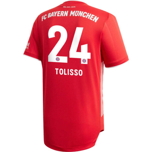 2020/21 adidas Corentin Tolisso Bayern Munich Home Authentic Jersey