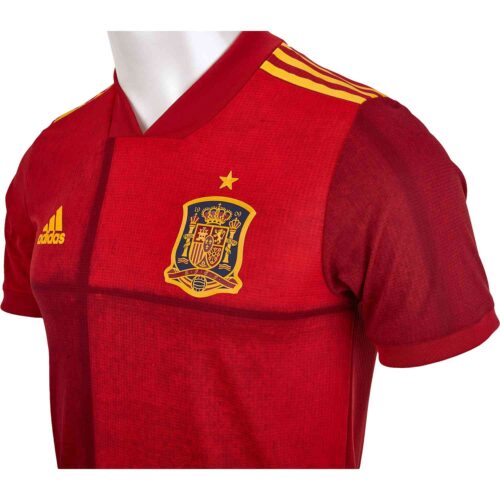 2020 adidas Spain Home Authentic Jersey