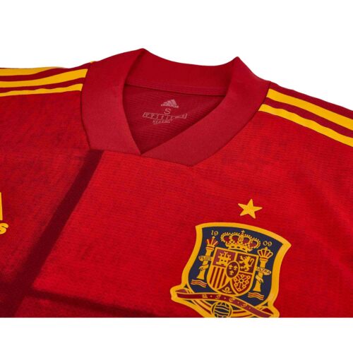 2020 adidas Spain Home Authentic Jersey