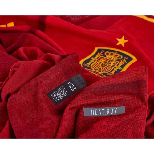 2020 adidas Spain Home Authentic Jersey