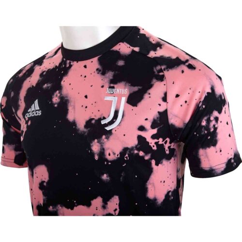 adidas Juventus Pre-match Jersey – Pink/Black