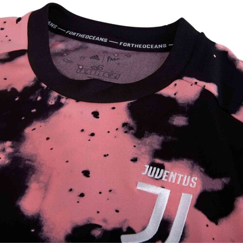 adidas Juventus Pre-match Jersey – Pink/Black