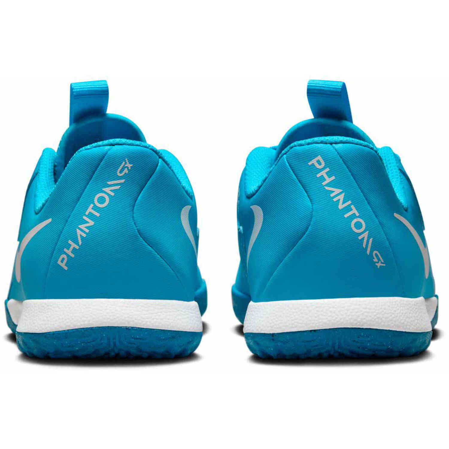 Kids Nike Phantom GX II Academy IC Blue Fury White SoccerPro