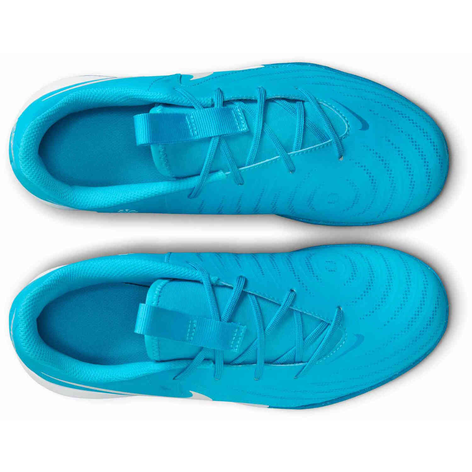 Kids Nike Phantom GX II Academy IC - Blue Fury & White Kids Nike Phantom GX II Academy IC - Blue Fury & White
