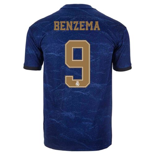 2019/20 Kids adidas Karim Benzema Real Madrid Away Jersey