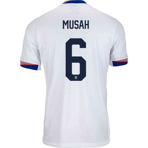 2024 Nike Yunus Musah USMNT Home Jersey