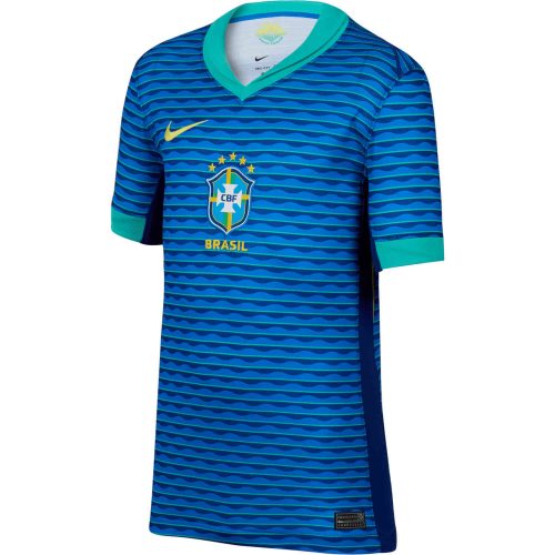 2024 Kids Nike Brazil Away Jersey