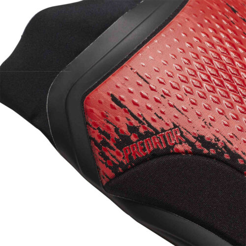 adidas Predator Pro Shin Guards – Black & Active Red
