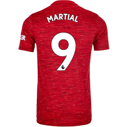 2020/21 Kids adidas Anthony Martial Manchester United Home Jersey