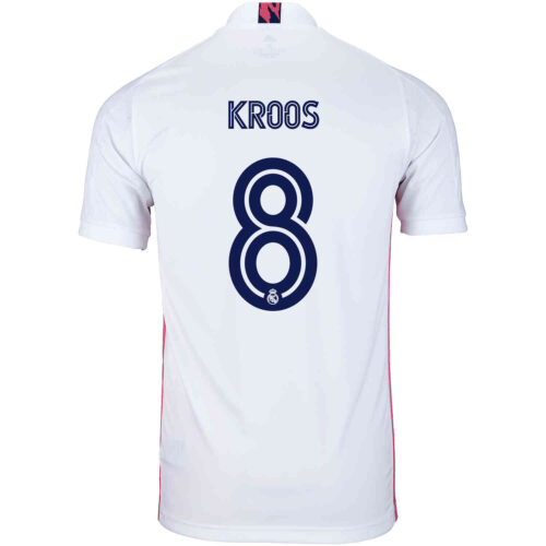 2020/21 adidas Toni Kroos Real Madrid Home Jersey