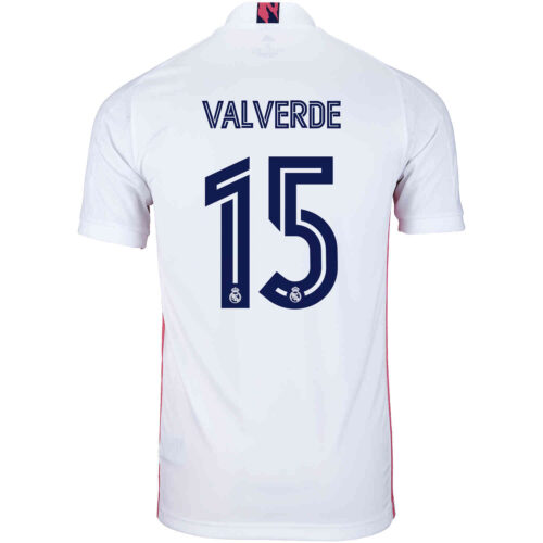 2020/21 adidas Federico Valverde Real Madrid Home Jersey