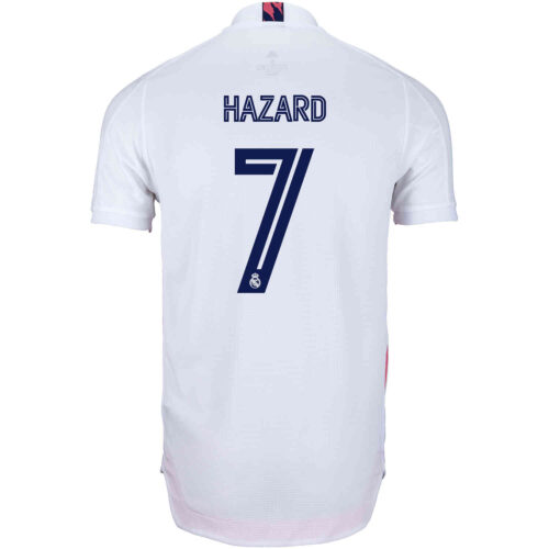 2020/21 adidas Eden Hazard Real Madrid Home Authentic Jersey
