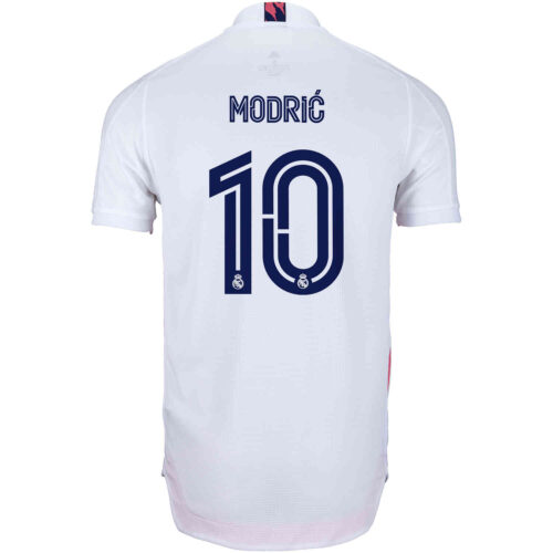 2020/21 adidas Luka Modric Real Madrid Home Authentic Jersey