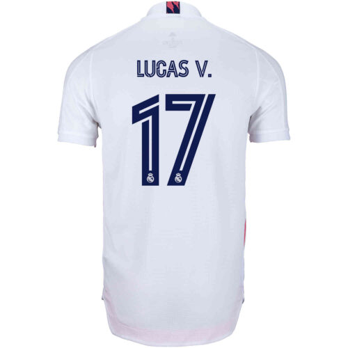 2020/21 adidas Lucas Vazquez Real Madrid Home Authentic Jersey