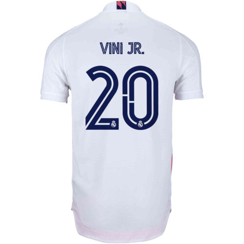 2020/21 adidas Vinicius Junior Real Madrid Home Authentic Jersey