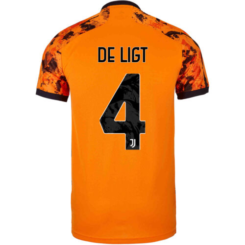 2020/21 Kids adidas Matthijs de Ligt Juventus 3rd Jersey