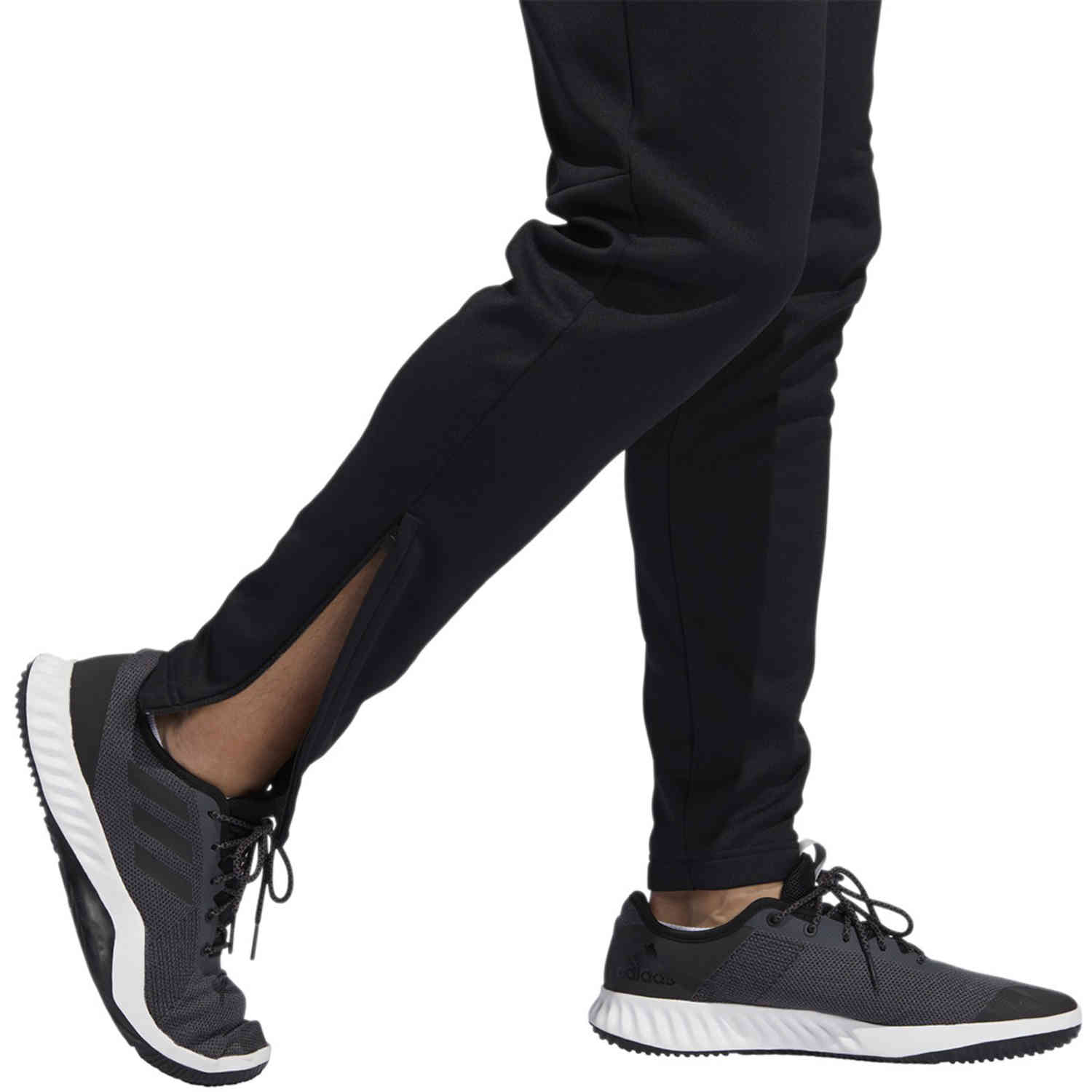 adidas Team Issue Lifestyle Tapered Pants - Black/white - SoccerPro