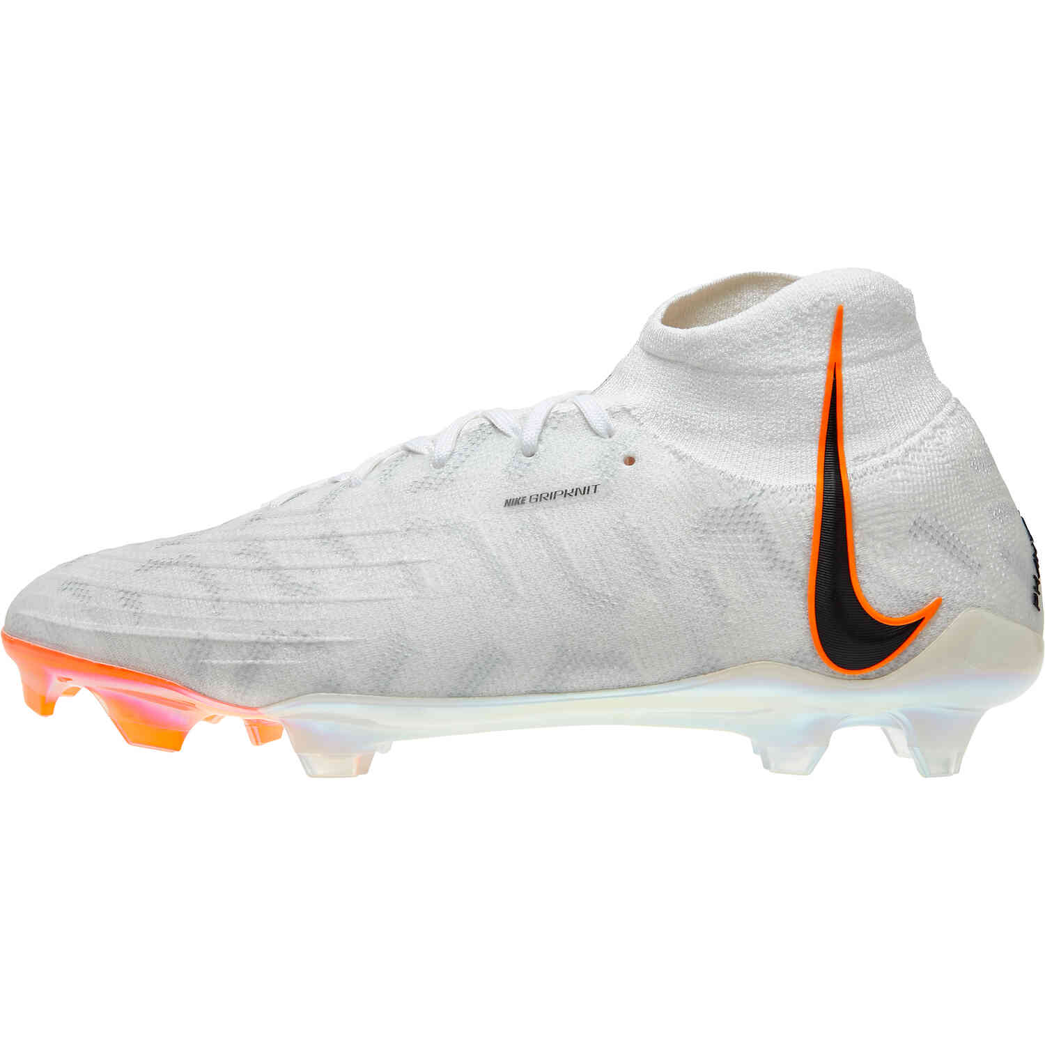 Nike Phantom Luna Elite FG - White & Black with Total Orange