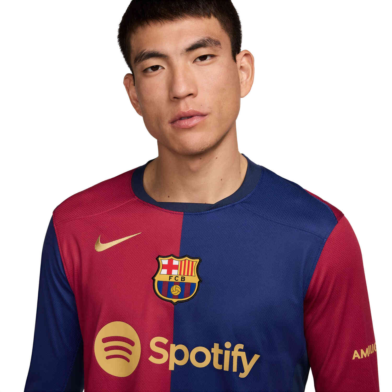 Nike Barcelona L/S Home Jersey - 2024/25 - SoccerPro