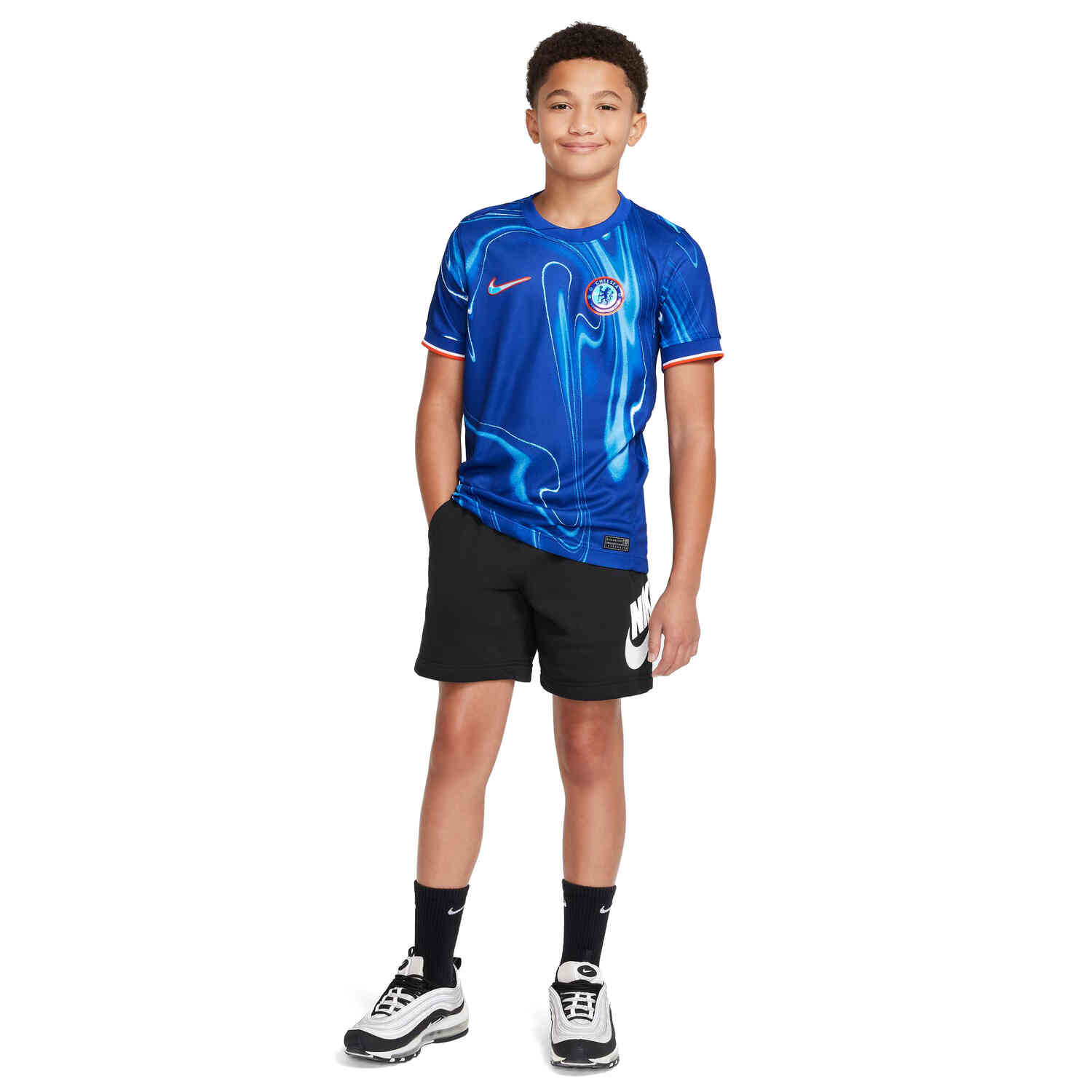 2024/25 Kids Nike Marc Cucurella Chelsea Home Replica Jersey 2024/25 Kids Nike Marc Cucurella Chelsea Home Replica Jersey
