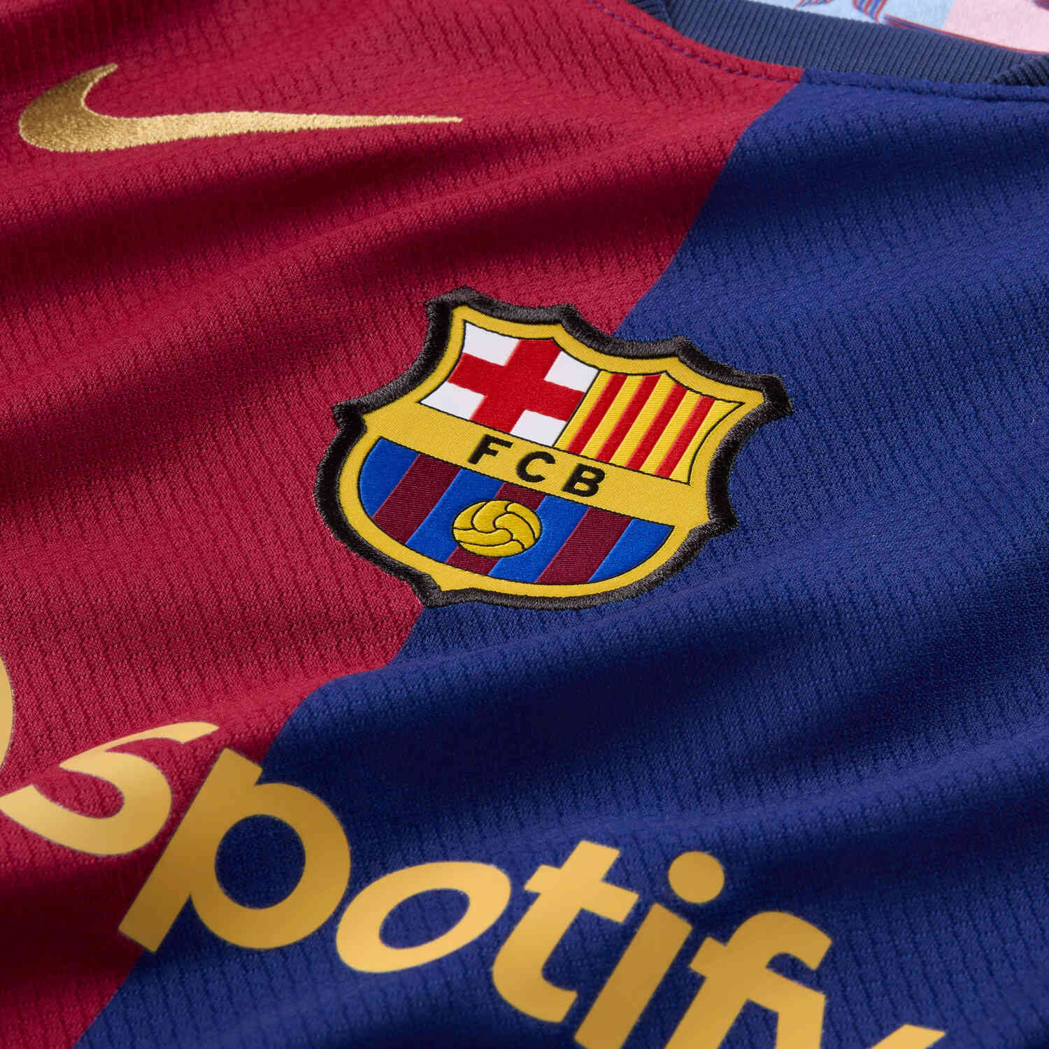 2024/25 Kids Nike Barcelona Home Jersey - SoccerPro