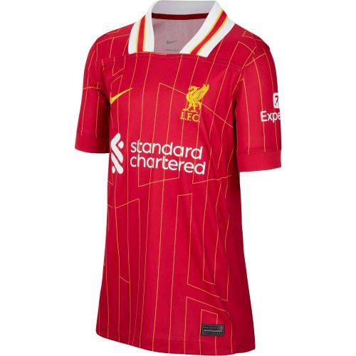 2024/25 Kids Nike Liverpool Home Jersey