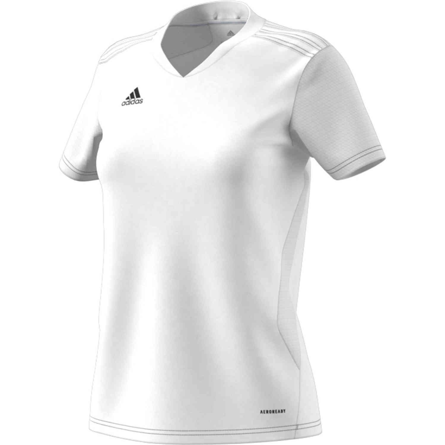 Womens adidas Regista 20 Jersey - White - SoccerPro