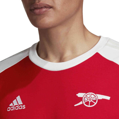 adidas Arsenal Icons Tee – Scarlet/White