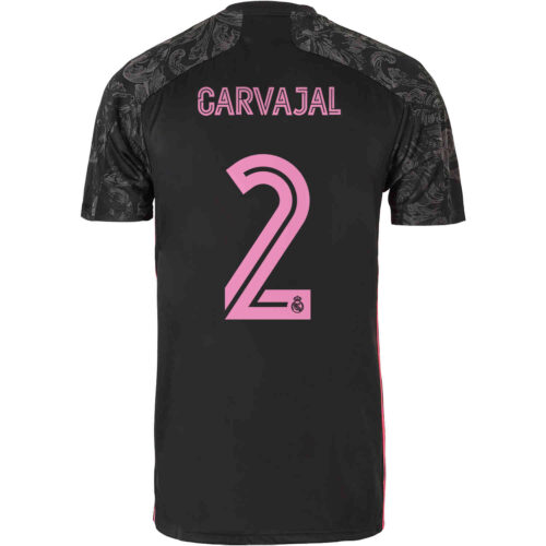2020/21 Kids adidas Dani Carvajal Real Madrid 3rd Jersey