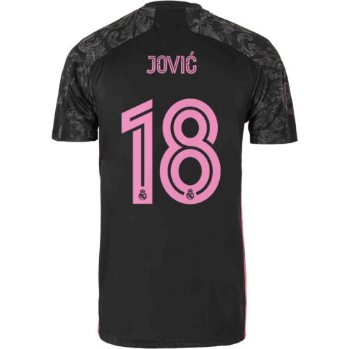 2020/21 Kids adidas Luka Jovic Real Madrid 3rd Jersey
