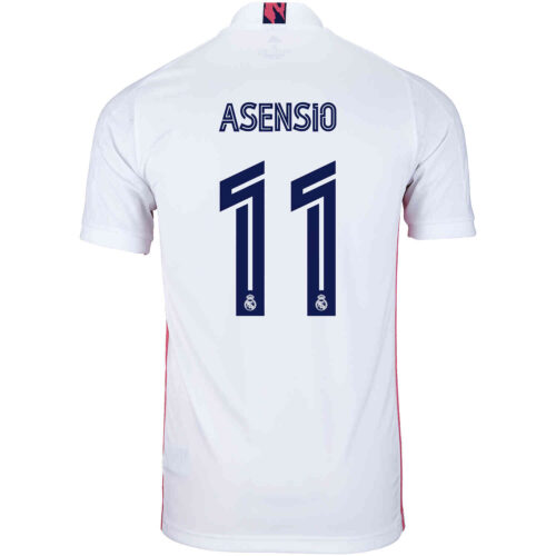 2020/21 Kids adidas Marco Asensio Real Madrid Home Jersey