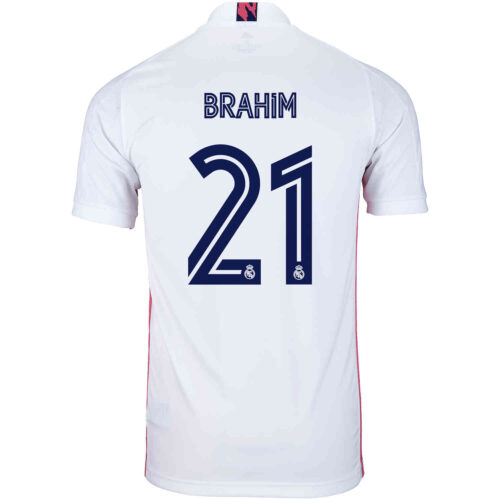 2020/21 Kids adidas Brahim Diaz Real Madrid Home Jersey
