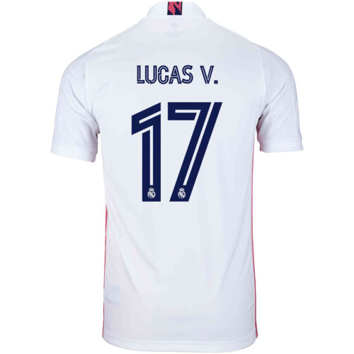 2020/21 Kids adidas Lucas Vazquez Real Madrid Home Jersey