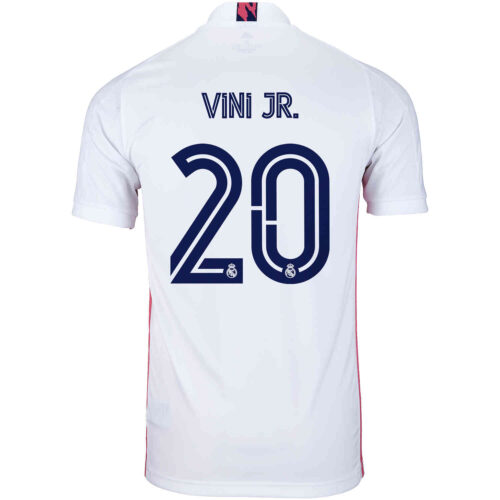 2020/21 Kids adidas Vinicius Junior Real Madrid Home Jersey